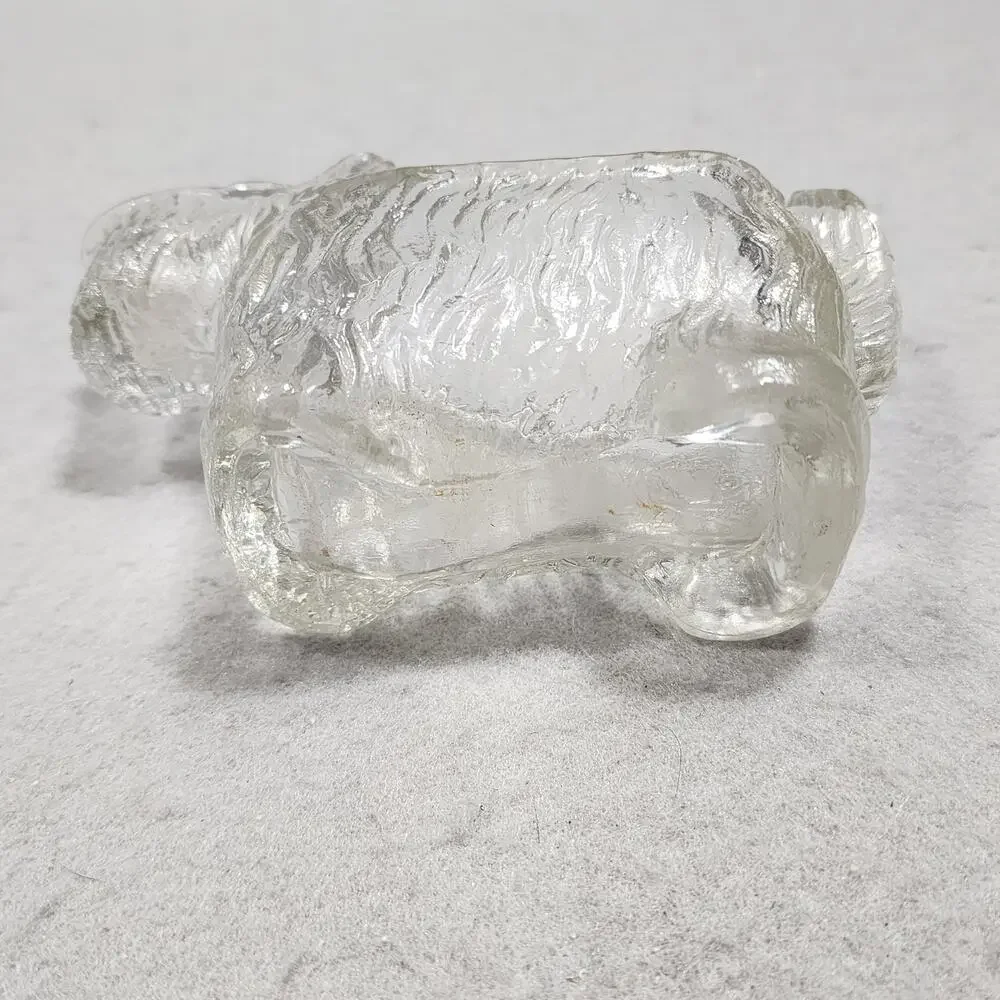 LE Smith Glass clear pressed